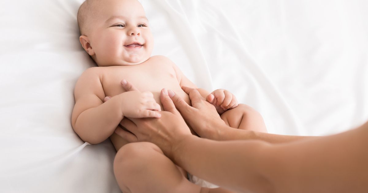 óleo essencial para cólica de bebê