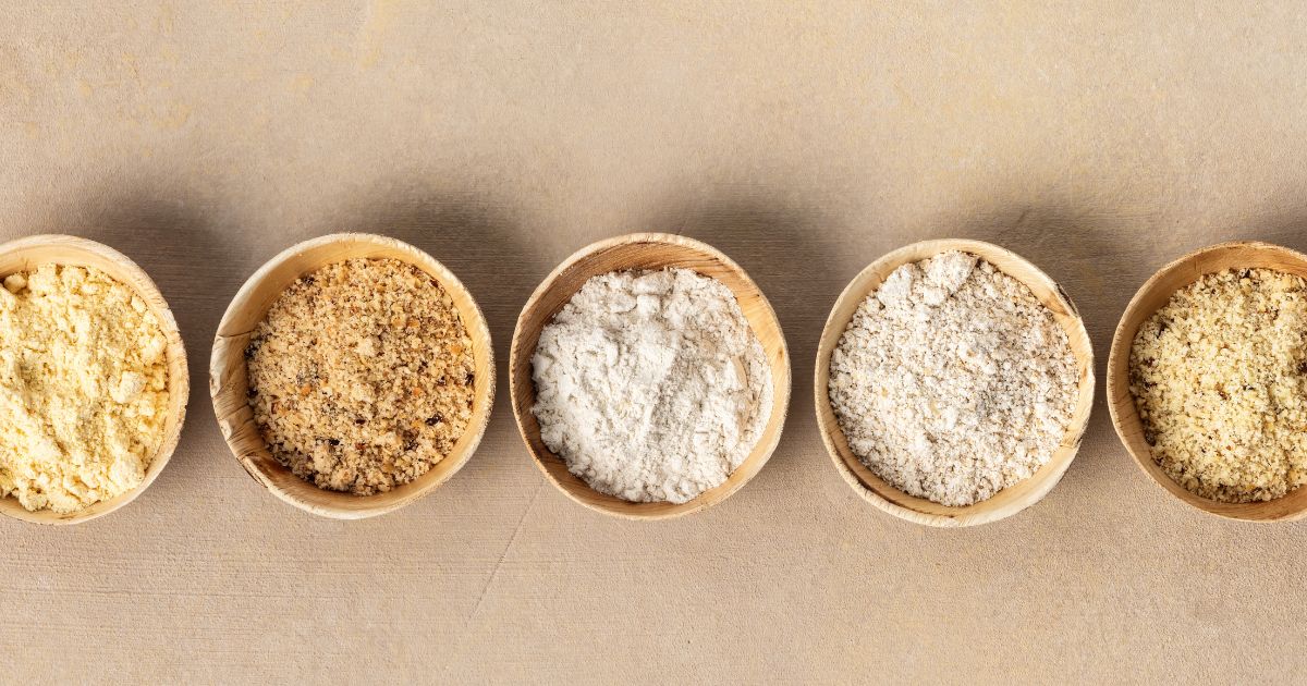 Qual a diferença entre farinha de trigo e farinha de amêndoas