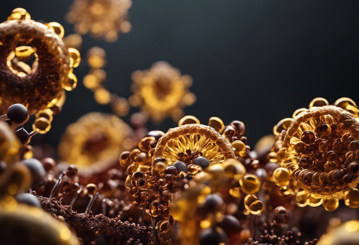 An image that visually represents the mechanism and possibilities of Sibutramine eliminating fat through feces, using intricate illustrations of the digestive system, fat molecules, and the drug's action