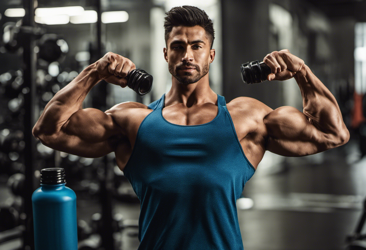 An image illustrating the benefits of alkaline creatine supplement