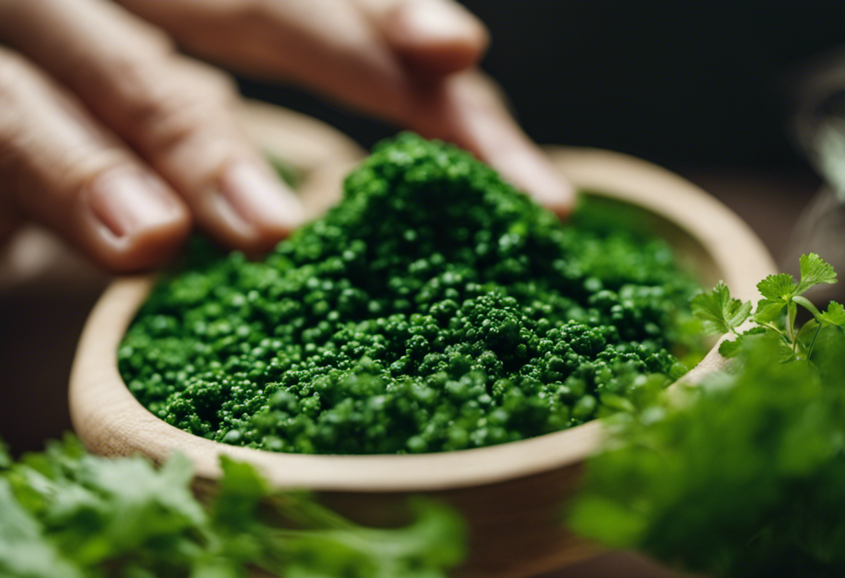 An image depicting the process of heavy metal detoxification