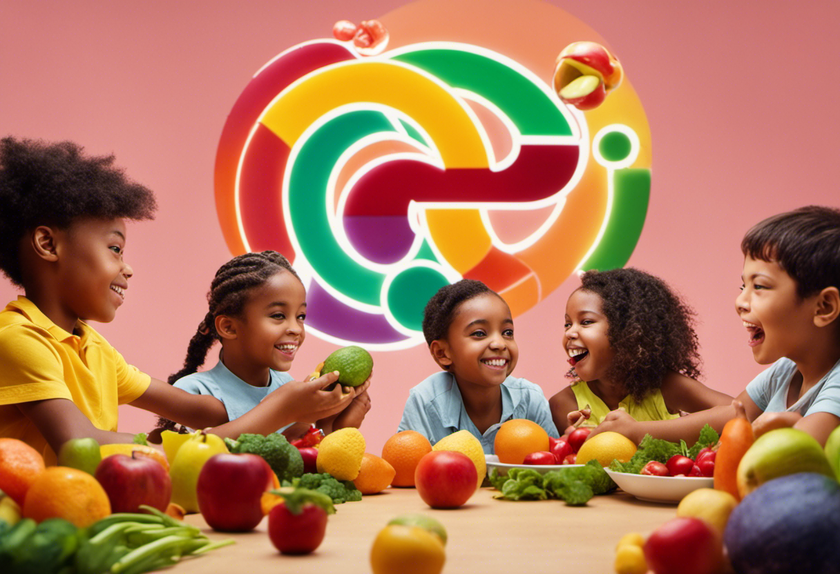 An image showcasing the possibilities and precautions of weight loss medication for children