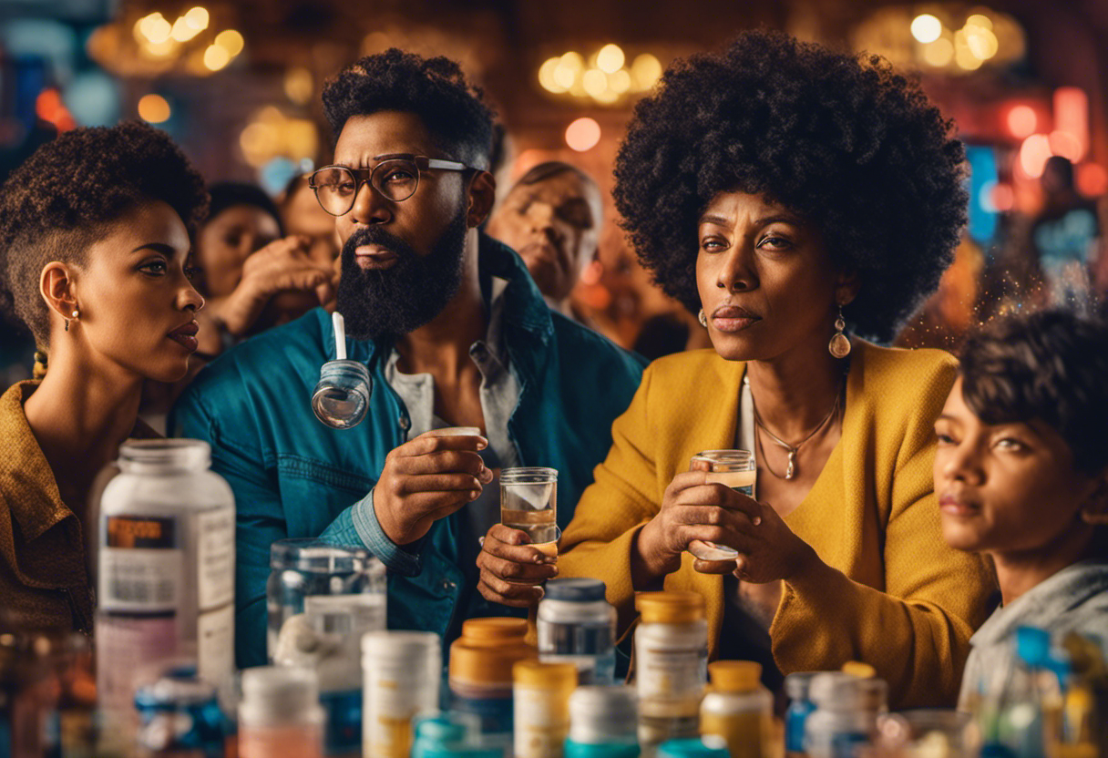 Nt illustration showcasing a diverse group of individuals, varying in age and gender, depicted with thoughtful expressions on their faces