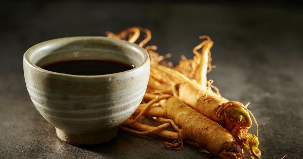 chá de ginseng