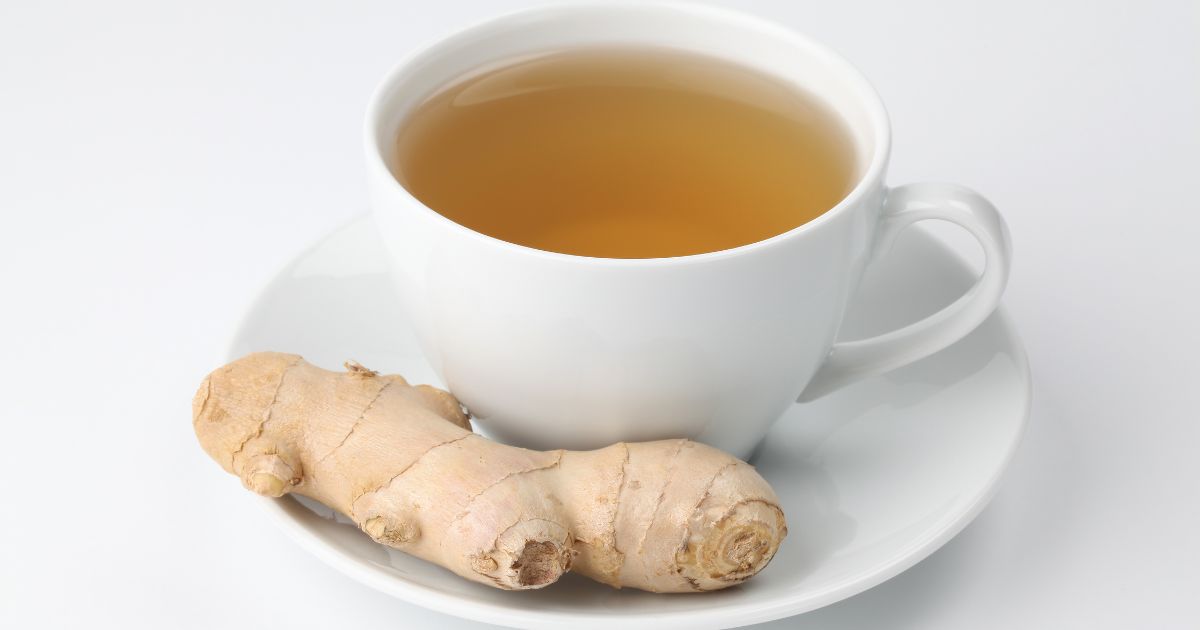 crianças podem tomar chá de gengibre