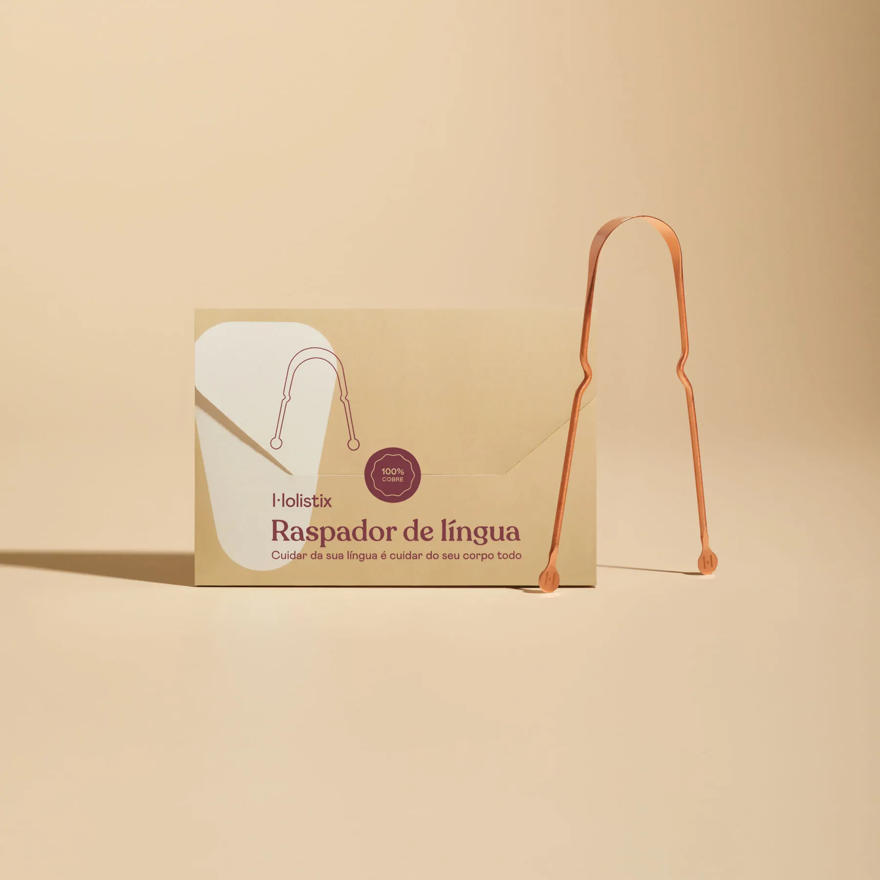 Raspador de Língua da Holistix