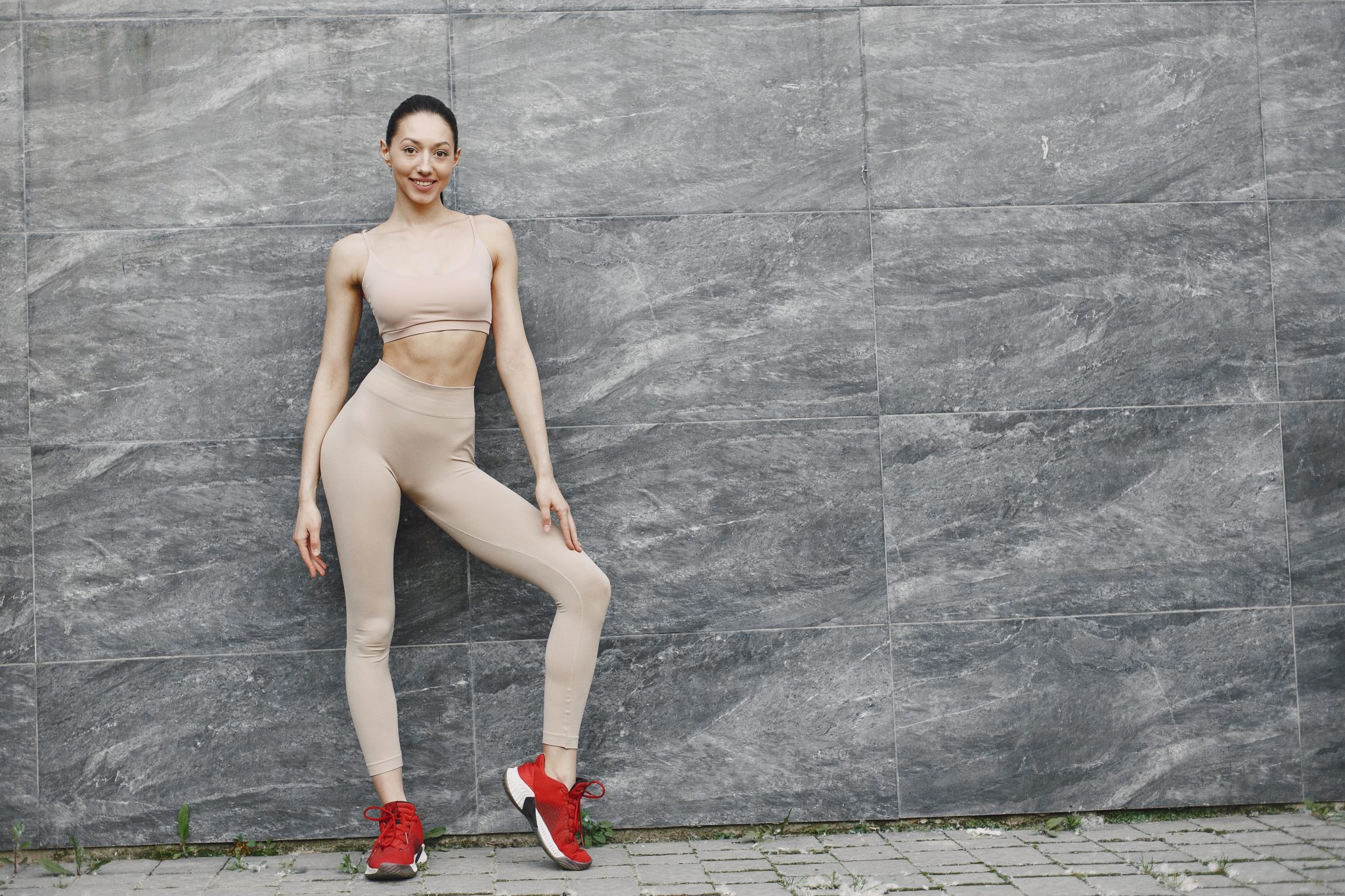 Conjunto De Legging E Top Para Academia